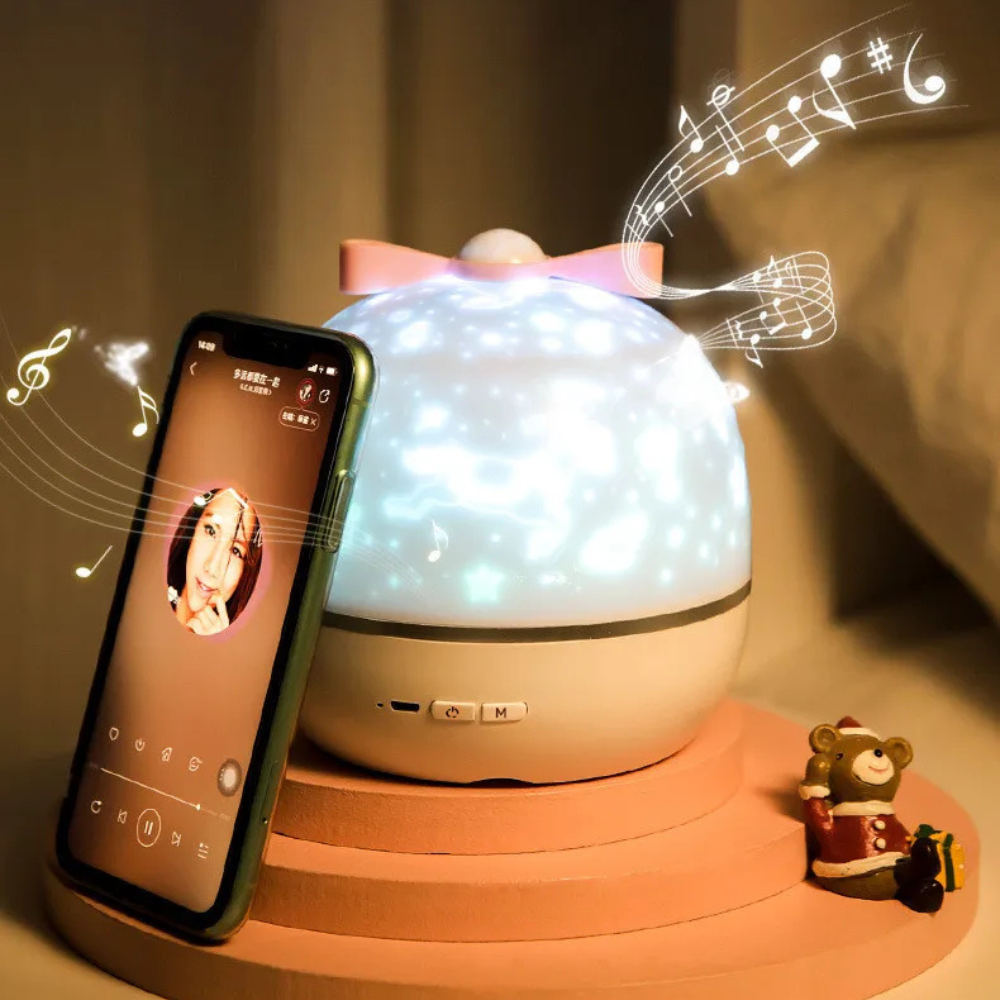 veilleuse bébé projection musicale