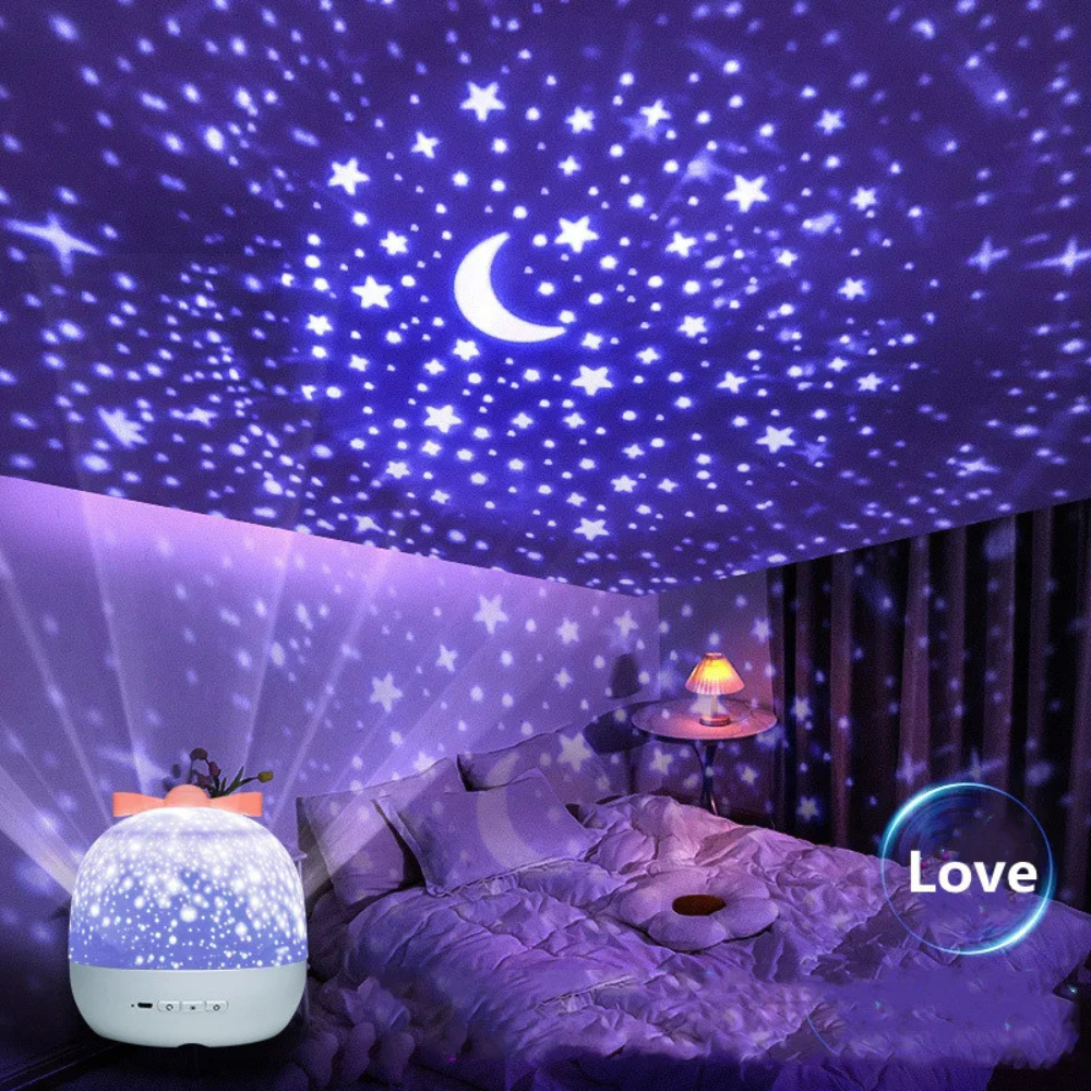 veilleuse bébé projection