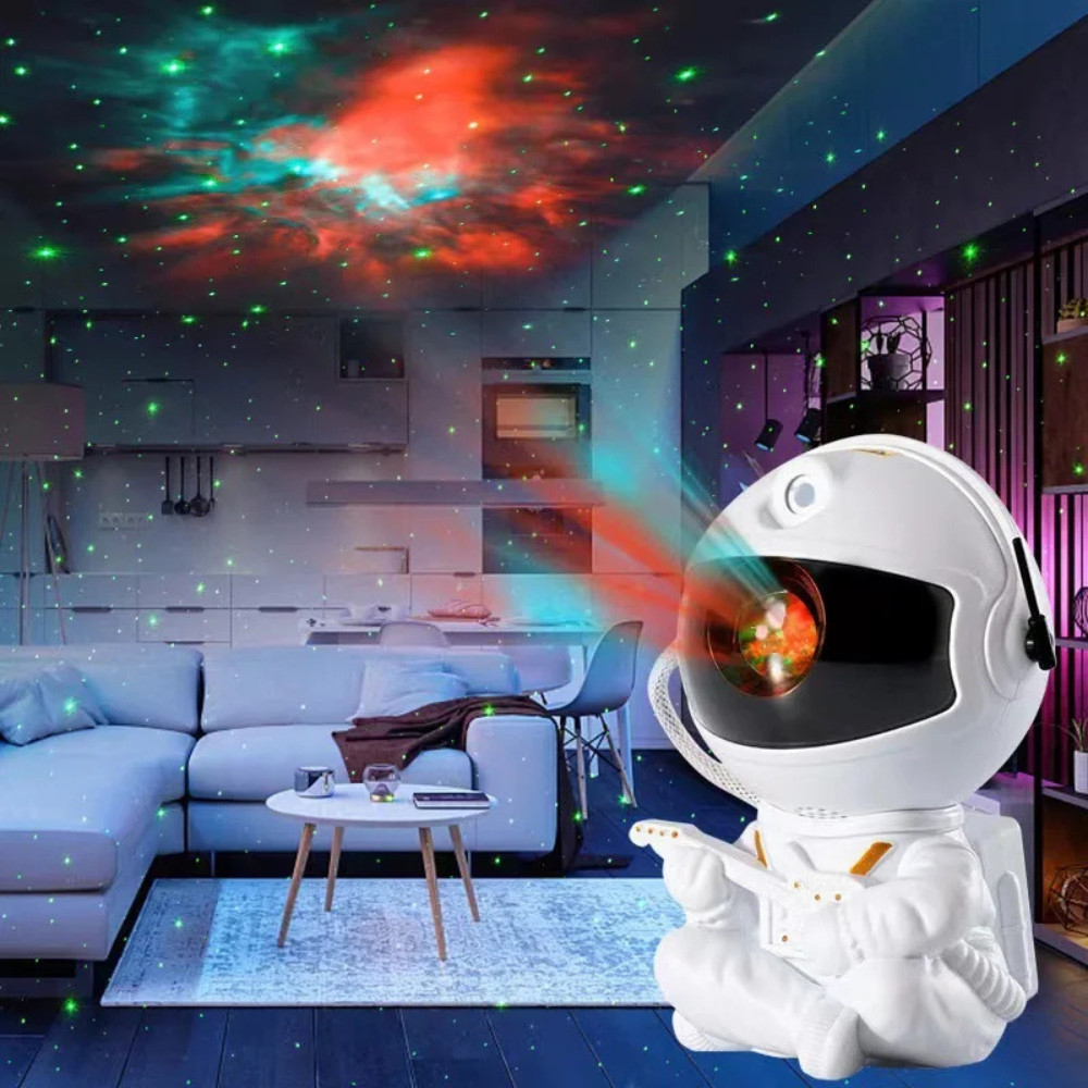veilleuse bébé a projection espace