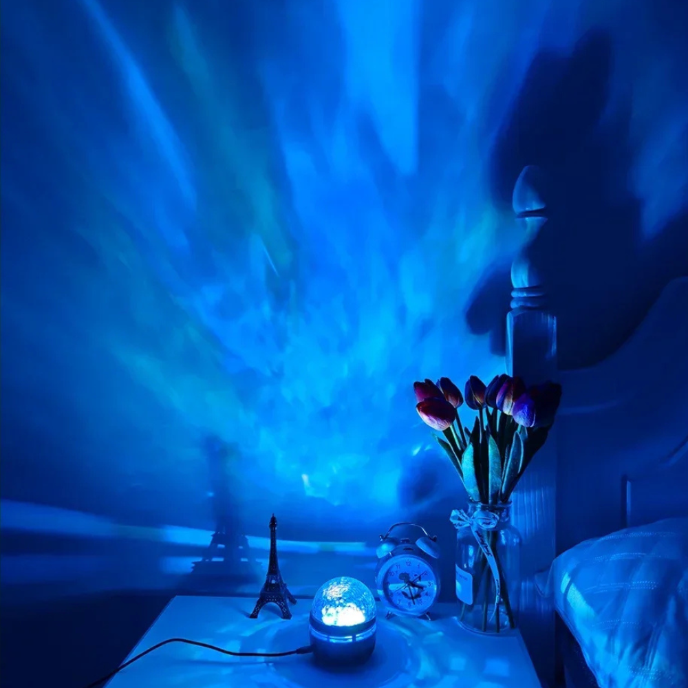 veilleuse bébé constellation bleu