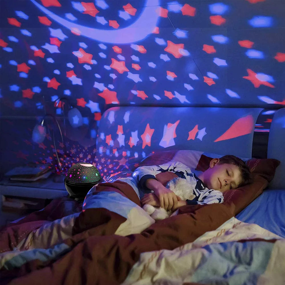 veilleuse bébé a projection chambre